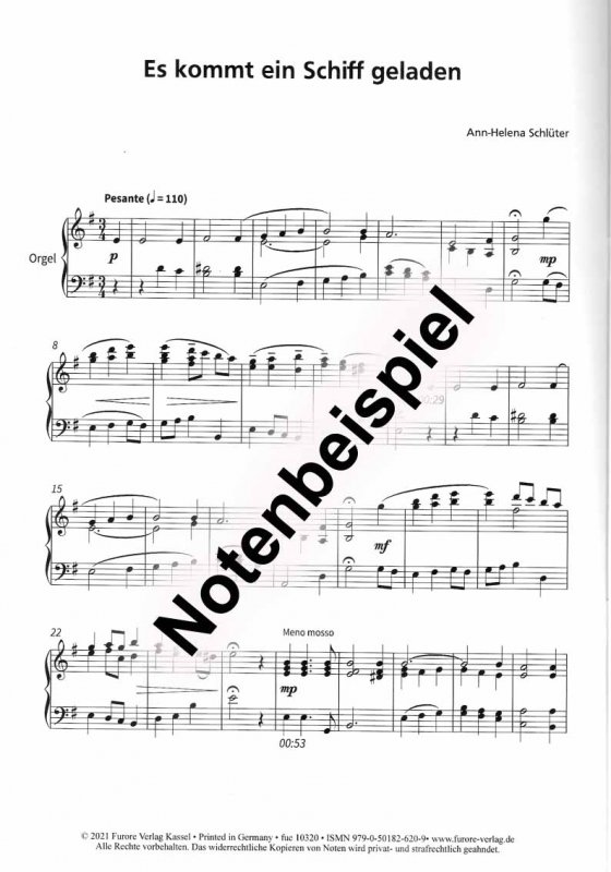 Es kommt ein Schiff geladen